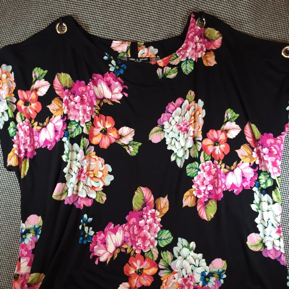 Beautiful Blooming Blouse, 3X
